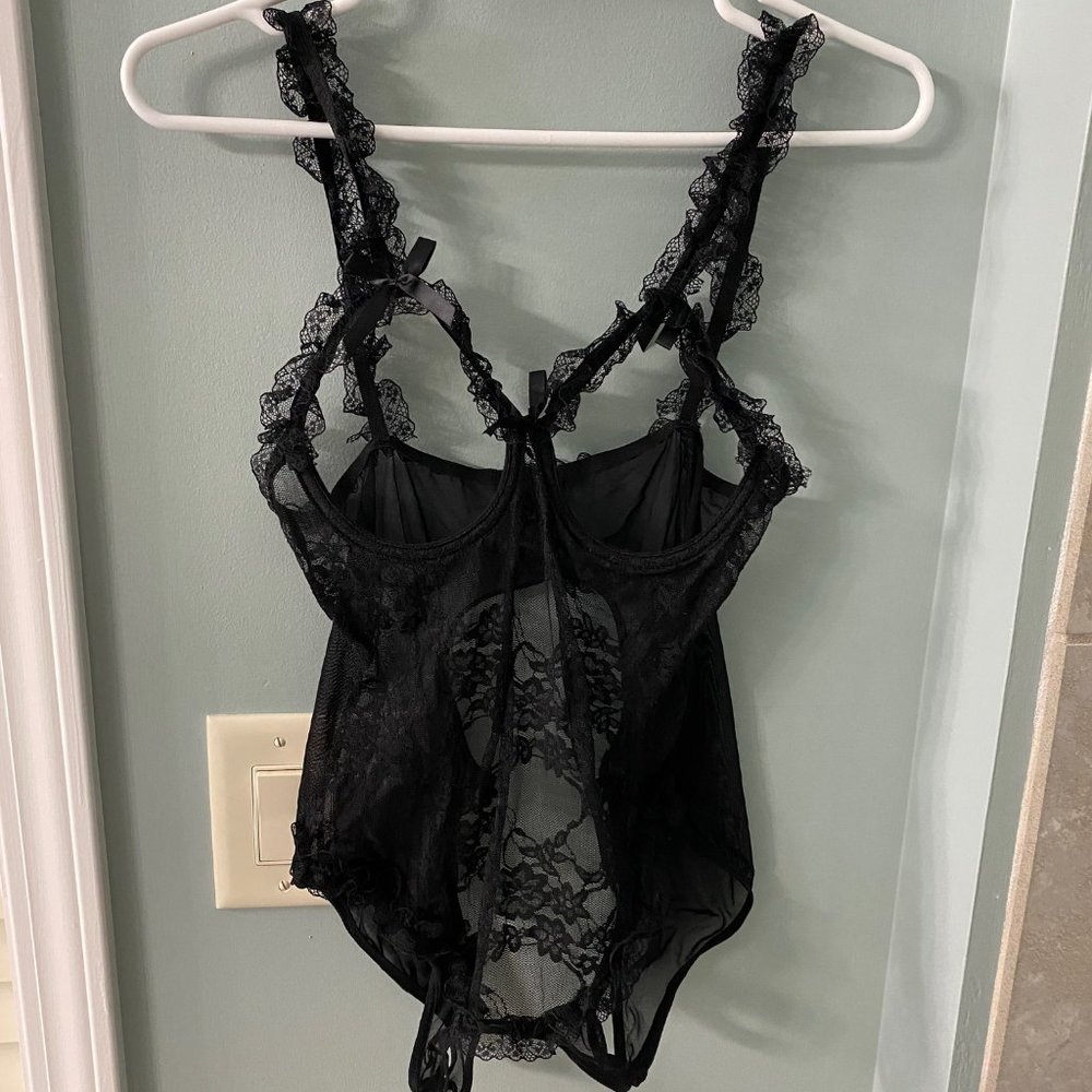 Cupless and Crotchless One Piece Lingerie